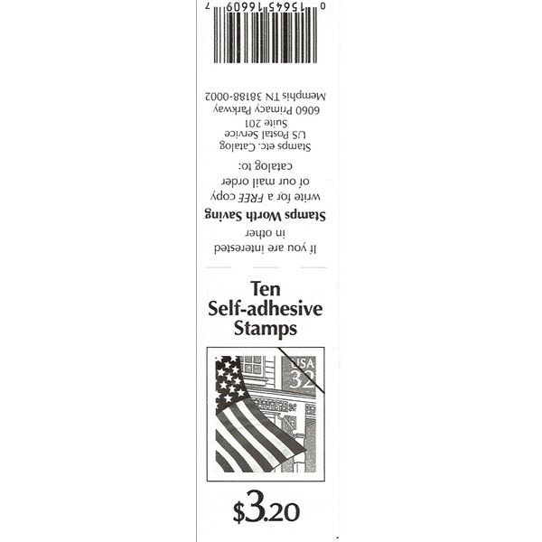 Flag Over Porch self-adhesive U.S. stamp set