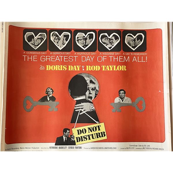 Do Not Disturb 1965 vintage movie poster