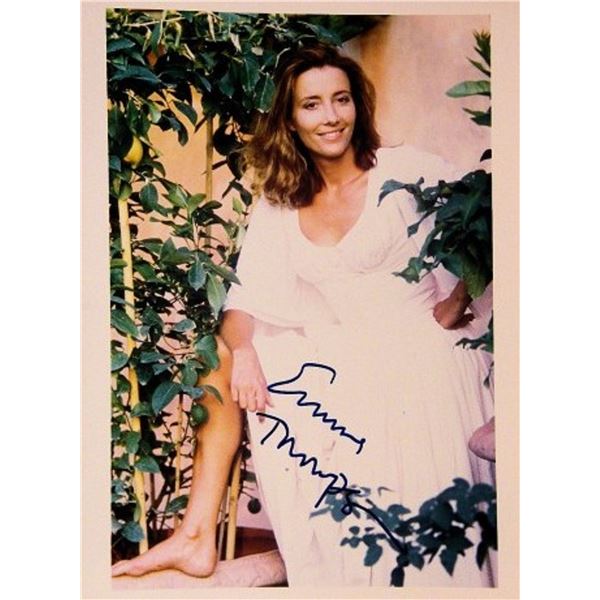 Emma Thompson signed portrait photo