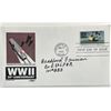 Image 1 : WW2 veteran Bradford Freeman signed first day cover