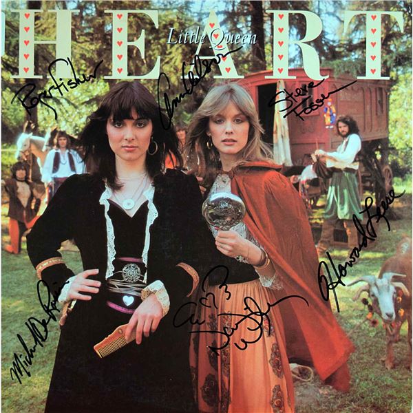 Heart signed Little Queen album