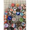 Image 2 : VINTAGE BOTTLE CAP COLLECTION SODA POP BEER ETC MANY ARE CORK LINED