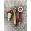 Image 1 : LOT OF 3 RICHARDS DRAFT BEER TAP HANDLES