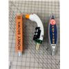 Image 1 : LOT OF 3 DRAFT BEER TAP HANDLES