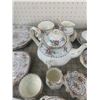 Image 2 : PETIT POINT ROYAL ALBERT CHINA TEA SERVICE