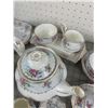 Image 7 : PETIT POINT ROYAL ALBERT CHINA TEA SERVICE