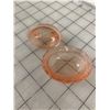 Image 2 : VINTAGE MINIATURE PINK GLASS HEN ON A NEST