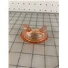 Image 2 : VINTAGE MINIATURE PINK GLASS HEN ON A NEST