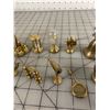 Image 3 : VINTAGE LOT OF BRASS MINIATURES