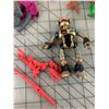 Image 2 : LOT OF VINTAGE NINJA TURTLES TOYS AND ACCESSORIES