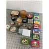 Image 1 : LOT OF TRINKET BOXES TINS ETC