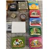 Image 2 : LOT OF TRINKET BOXES TINS ETC