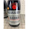 Image 2 : LOT OF 2 VINTAGE UNOPEND 1977 FONTANAFREDDA BAROLO RED WINE HAS BEEN STORED PROPERLY