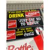 Image 2 : VINTAGE COCA-COLA BUMPER STICKERS DECALS ETC