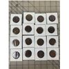 Image 2 : LOT OF CANADIAN LARGE CENT PENNIES