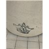 Image 2 : ANTIQUE 1/4 GALLON CROWN CROCK JUG
