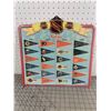 Image 1 : VINTAGE NHL KELLOGGS MINI PENNANTS