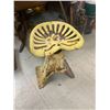Image 1 : ANTIQUE CAST IRON SEAT ON CREAM SEPARATOR BASE STOOL