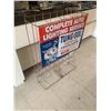 Image 2 : VINTAGE TUNG SOL SERVICE STATION ADVERTISING SIGN DISPLAY RACK 32" TALL