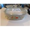 Image 1 : A-2-B PYREX 2L CASSEROLE DISH “WILDFLOWER” WITH LID