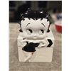 Image 1 : Vintage Betty Boop cokie jar by Benjamin Medwin Inc, New York 1995. No chips or cracks. 10 1/2" tall