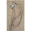 Vintage braided cord Bolo tie.