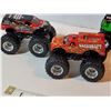 Image 2 : Hot Wheels Spring suspension Monster trucks.
