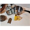 Image 4 : Metal vintage miniature kitchen, play toys.