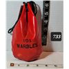Image 1 : 1960's bag of 101 marbles.