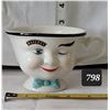 1996 Male “Winky eye” Baileys Limited Edition mug.