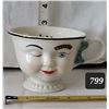 1996 Female “Winky eye” Baileys Limited Edition mug.