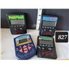 Image 1 : Vintage Radio Shack hand held games.