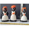 Image 3 : Vintage Black Americana hand painted shakers.