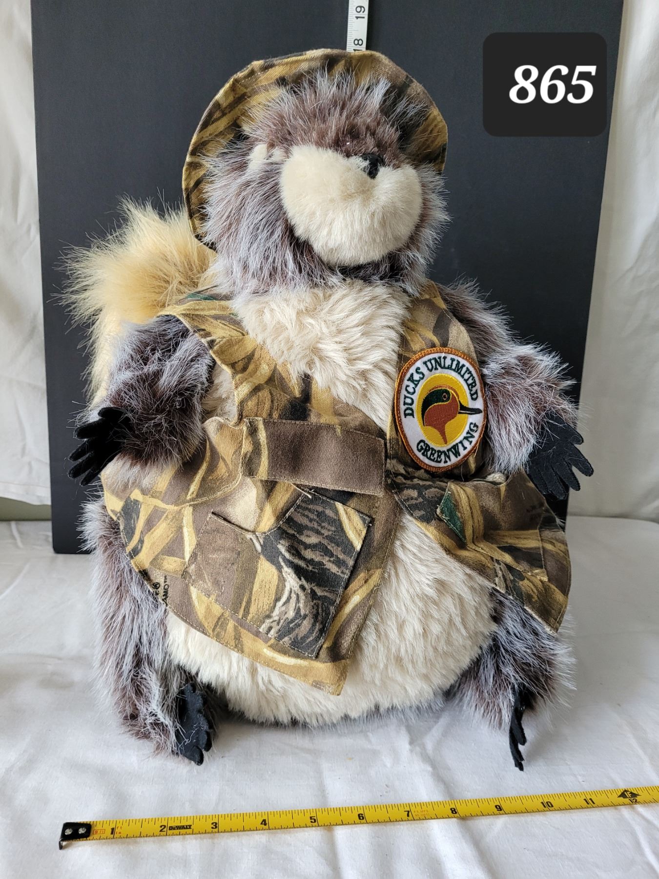 Ducks Unlimited large stuffed Gopher.