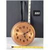Image 1 : Copper Guild Frypan wall clock.
