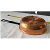 Image 3 : Copper Guild Frypan wall clock.
