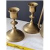 Image 2 : Brass bell, candle sticks & plant water spritzer.