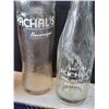 Image 3 : Yorkton, Sask. Rachal's Beverage bottles. Challenge metal root beer plaque & unusual root beer bottl