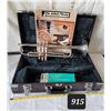 Image 1 : Yamaha silver trumpet & velvet lined protective case.
