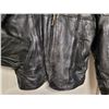 Image 2 : XL leather biker jacket. Zip out liner, many pockets.