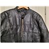 Image 3 : XL leather biker jacket. Zip out liner, many pockets.