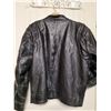 Image 5 : XL leather biker jacket. Zip out liner, many pockets.