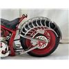 Image 3 : Very nice 1:10 scale orange county chopper bike. “Black Widow” Many moving parts.