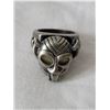 Image 3 : G:21 Skull watch, leather strap & stash ring