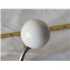 Image 4 : Vintage 3 prong, porcelain ball coat hook.