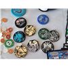 Image 3 : Pokemon ball, online cards, 9 coins & disk shooter.