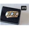 Image 1 : Vintage Celebrity 10K GF opal ring. Size 8,  4.0gr.