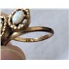 Image 4 : Vintage Celebrity 10K GF opal ring. Size 8,  4.0gr.