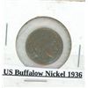 Image 1 : US Buffalow Nickel 1936