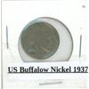 Image 1 : US Buffalow Nickel 1937